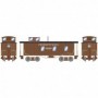 RND17951 HO 30' 3-Window Caboose  PRR num980168