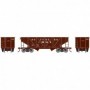 RND70913 HO 34' 2-Bay Hopper w/Coal Load  SOU num105345