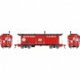 RND7463 HO Bay Window Caboose  WP/Bicentennial num474