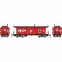 RND74681 HO Bay Window Caboose  WP num444