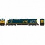 RND77710 HO AC4400CW  CSX/Chessie Heritage num366