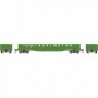 RND82071 HO 50' Gondola  CB&Q/Green num83657