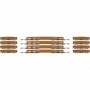 RND87128 HO 24' Ribbed Ore Car w/Load  B&LE num2 (4)