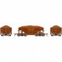 RND87139 HO 24' Ribbed Ore Car w/Load  UP num26799