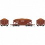 RND87152 HO 24' Ribbed Ore Car w/Load  CN num123077