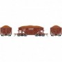 RND87154 HO 24' Ribbed Ore Car w/Load  CN num123069