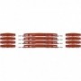 RND87162 HO 24' Ribbed Ore Car w/Load  C&NW num1 (4)