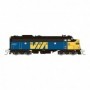 RPI530511 N Scale CN FP9A (DC/DCC/Sound): VIA Rail CAN num6525