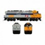 RPI580007 N Scale VIA Rail Canada F40PH-2D (DC/Silent) num6435