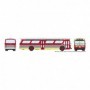 RPI753057 HO 1/87 New Look Bus Deluxe-SF MUNI Maroon num3389