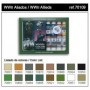 VLJ-70109 17ml Bottle WWII Allied Model Color Paint Set (16 Colors)