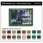 VLJ-70114 17ml Bottle WWII German Camo Model Color Paint Set (16 Colors)