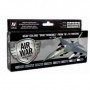 VLJ-71156 17ml Bottle USAF Grey Schemes from 70's to Present Model Air War Paint Set (8 Colors)