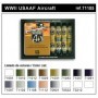 VLJ-71185 17ml Bottle WWII USAAF Model Air Paint Set (16 Colors)