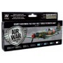 VLJ-71197 17ml Bottle Soviet Air Force VVS 1941 to 1943 Great Patriotic War Model Air Paint Set (8 Colors)