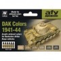 VLJ-71207 17ml Bottle DAK Vehicle 1941-1944 Model Air Paint Set (6 Colors)