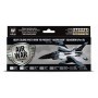 VLJ-71617 17ml Bottle USAF Post WWII to Present Aggressor Squadron Part 2 Model Air War Paint Set (8 Colors)