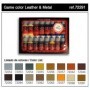 72291 Leather & Metal 16 colors set 17 ml.