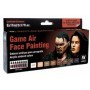 VLJ-72865 17ml Bottle Face Painting (Male & Female) Game Air Paint Set (8 Colors)