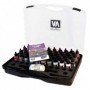 VLJ-72872 Game Air Paint Set in Plastic Storage Case (60 Colors)