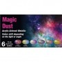 VLJ-77090 17ml Bottle Magic Dust Color Shift Metallic Paint Set (6 Colors)