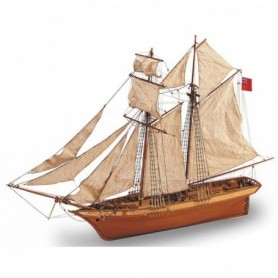 Gift Pack with Ship Model, Paints and Tools: J.S. Elcano / Esmeralda