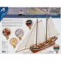 LAT22110N 1/50 Swift Easy Build Wood Pilot Boat Kit