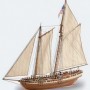 LAT22135 1/41 Virginia American Schooner Model Ship Kit