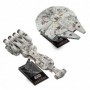 BAS5055363 1/1000 Blockade Runner & 1/350 Millennium Falcon inStar Warsin