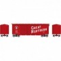 ATH16043 HO RTR 40' Double Door Box  GN num 3637