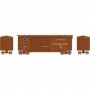 ATH16055 HO RTR 40' Double Door Box  SP num 64007