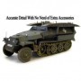 AFV-35077  1/35 SdKfz 251/7 Ausf C Pioneer Assault Bridge Strumbrucke Tracked Vehicle