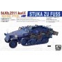 AFV-35091  1/35 German SdKfz 251/1 Ausf C Stuka Zu Fuss Heavy Rocket Carrier