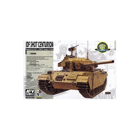 AFV-35159 1/35 IDF Shot Centurion Mk 5 5/1 1967 Early Tank