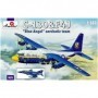 AMZ-1425  1/144 C130 Hercules & F4J Blue Angel Aerobatic Team Aircraft (2 Kits)