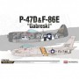 ACA12530 Academy 1/72 P-47D & F-86E -Gabreski-