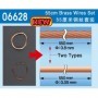 TSM-6628 55cm Brass Wire Set (Solid & Braided)