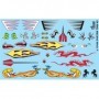 GR11044 Gofer Racing Custom Trim Model Car Decal num 2 1/24
