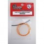 GR16115 Gofer Racing Plug Wires With Boot - Orange 1/24