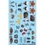 GR11063 Gofer Racing Skulls & Crossbones Decal 1/24