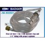 BAD-502021 10ft. Clear Hose w/Transparent In-line Drainable Water Trap