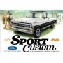 Moebius 1972 Ford Sport Custom Pickup 1/25 Model Kit