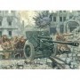 ITA-6097 1/72 WWII ZIS 3 Anti-Tank Gun (2) w/12 Crew