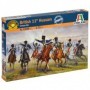 ITA-6188 1/72 British 11th Hussars Soldiers Crimean Wars (12-figures w/horses)