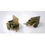 ITA-6450 1/35 German SD 51 Military Supply Trailers (2)