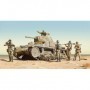 ITA-6543 1/35 Carro Armato M14/41 I Serie Tank w/Italian Infantry (5)