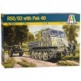 ITA-6563 1/35 RSO/03 German Tracked Vehicle w/75mm Pak 40 Gun