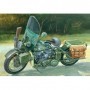 ITA-7401 1/9 WWII WLA 750 US Army Motorcycle